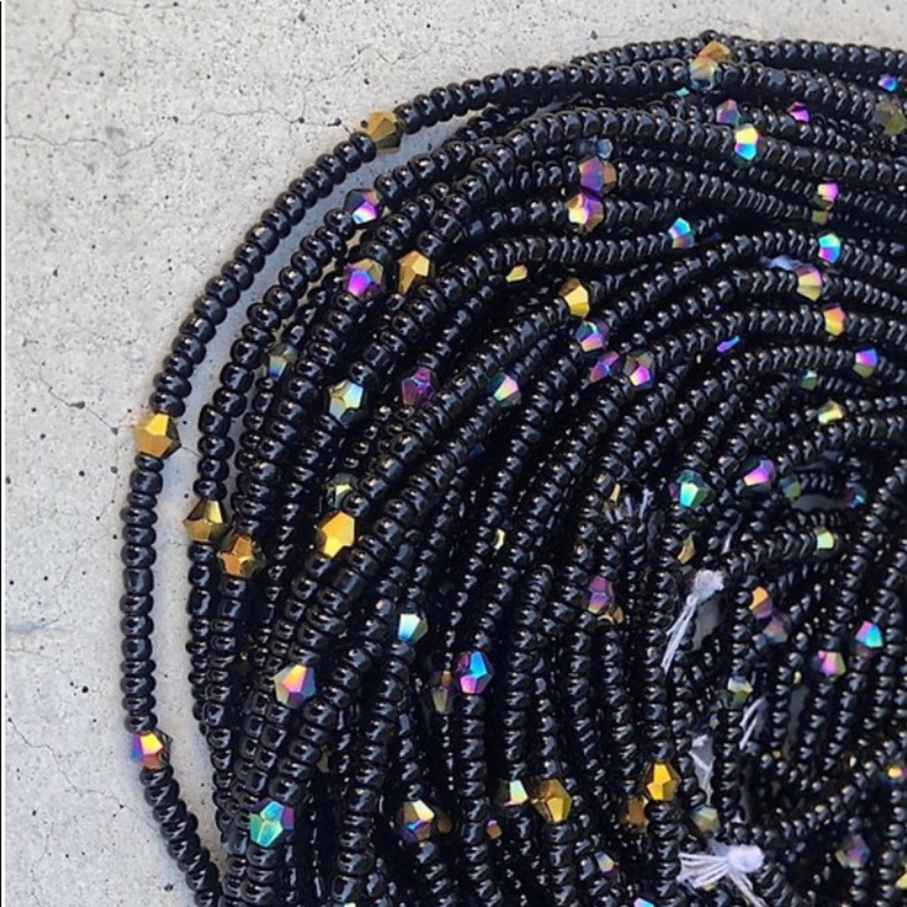 Jet Set waist beads